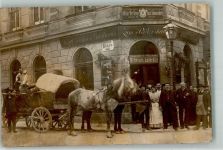 1170 Wien 17. Bezirk, Hernals Gebrauchsspuren Gasthaus Werbung Böhmisches Lagerbier Pferdewagen