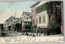 06779 O4409 Raguhn 1904 - Schloßstraße Kinder Dackel