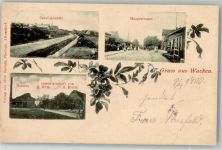 25596 W2211 Wacken 1900 - Hauptstraße Meierei Gasthaus Witt Gasthaus Kleist