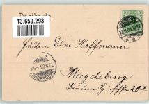 39307 O3280 Genthin 1903 Foto AK Moltkestraße Wohnhaus Nr. 13a