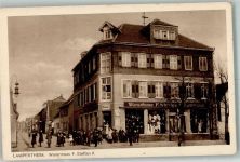 68623 W6840 Lampertheim , Hess Foto AK Warenhaus Steffan II. MAGGI-Werbung
