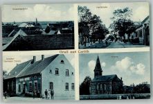 39175 O3104 Karith - Dorfstraße Gasthaus Timme Kirche St. Dorothee