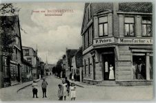 25541 W2212 Brunsbüttel 1915 - Reichenstraße Kinder Manufakturhandlung Peters