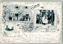 1170 Wien 17. Bezirk, Hernals 1903 Foto AK Gasthaus Franzke