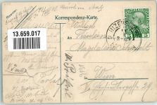 1230 Wien 23. Bezirk, Liesing 1909 Foto AK Gasthaus Berger Inzersdorf