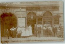 1170 Wien 17. Bezirk, Hernals 1910 Gebrauchsspuren Gasthaus Georg Gschwander