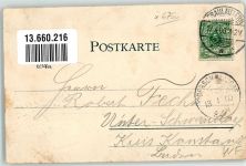 66740 W6630 Fraulautern 1900 Lithographie Hotel Kaiserhof