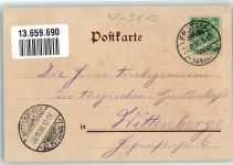 29574 W3112 Ebstorf 1898 Lithographie Hotel Altes Posthaus Postgarten