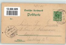 39179 O3211 Meitzendorf 1898 Lithographie Bahnhof Gasthaus zum schwarzen Adler