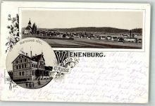 38690 W3387 Vienenburg 1896 Lithographie Vorläufer Druck um 1890 Hotel Bestehorn