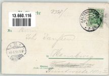 24568 W2358 Kaltenkirchen , Holst 1905 Foto AK Stadtwappen Gasthaus Hüttmann