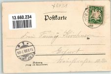 67468 W6731 Frankenstein , Pfalz 1899 Lithographie Ruine Frankenstein Bahnhof Ruine Diemerstein