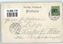 57072 W5900 Weidenau , Sieg 1899 Lithographie Gasthaus Weil Kaiserl. Postamt