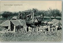 56743 W5442 Niedermendig , Kr Mayen Foto AK Lavasteingrube Niedermendig