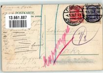 O8000 Dresden Dresdner Original Apfeltee Marke Aepfel-Sieber - Fort mit China Tee Getränk alkoholfrei Lithographie / Künstlerkarte