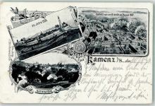 01917 O8290 Kamenz 1898 - Kamenz nach dem Brande vom 7. Aug. 1842