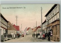 02730 O8705 Ebersbach /Sa. 1909 - Dorfstrasse Kinder