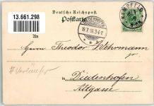55758 W6581 Wildenburg 1899 Lithographie Vorläufer Druck um 1890 Katzenloch Allenbacher Schloß Hirsch Wildenburg Kempfeld