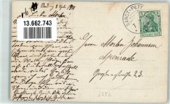 25826 W2252 Sankt Peter-Ording 1911 Privatfoto AK Wohnhaus Hausbewohner Hund