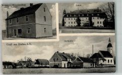 02906 O8921 Diehsa - Posthilfstelle Diehsa Bäckerei Zischank Schloss