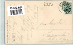 25845 W2251 Nordstrand 1911 Foto AK Kolonialwaren-Handlung Johannsen Reetdachhaus
