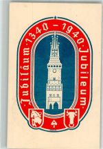 Pardubice 1940 Foto AK Jubiläum 1340 - 1940