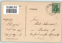 01612 O8403 Nünchritz 1913 - Post Gesellschaftshaus Chemische Fabrik Schule
