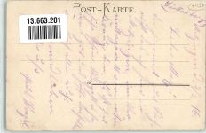72555 W7430 Metzingen , Württ Lithographie Hotel Sprandel Stadtkirche Ortskarte
