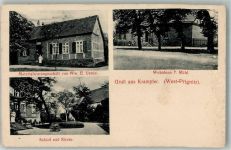 19339 O2911 Krampfer 1911 - Handlung Ww. Uenze Schloss Kirche Haus Röhl