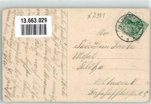 19339 O2911 Krampfer 1911 - Handlung Ww. Uenze Schloss Kirche Haus Röhl