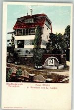 W6100 Darmstadt Künstlerkolonie Haus Olbrich Jugendstil Kunstgeschichte Darmstadt 1902