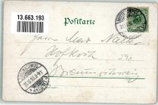 19348 O2910 Perleberg 1898 Lithographie Hotel Deutscher Kaiser Saal Wintergarten