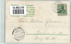 02906 O8921 Diehsa 1907 Lithographie Schloss Dampfsägewerk Postagentur Pfarrhaus Gerichtskretscham Möhl