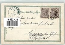Lanskroun Landskron 1900 Gebrauchsspuren Schloss Tabak- Fabrik Stadtplatz Lithographie