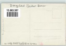Bagdad Foto AK Ort handschriftlich Eisenbahn Bau