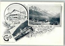 6082 Patsch Foto AK Gasthaus zum Bären