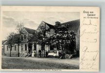 Hammer Kuznica Glogowska 1905 Foto AK Gasthaus zur Krone Fahrrad