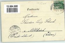 16230 O1301 Golzow b Eberswalde 1901 - Bahnhof Gasthaus Lemke Bahnpost Zug 246