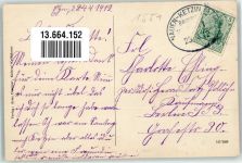 14669 O1551 Etzin 1912 - Dorfstrasse Pfarrhaus Kirche Bahnpost Nauen-Ketzin