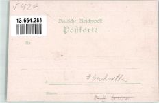 35108 W3559 Allendorf Eder Gebrauchsspuren Lithographie Schutzhütte beschnitten