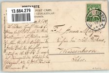 89290 W7919 Gannertshofen b Illertissen 1909 Gebrauchsspuren Handlung Ott Kirche Pfarrhof Dorfstrasse Stauchung