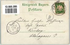 92318 W8430 Neumarkt , Oberpf 1898 Lithographie Hotel Egner Ruine Wolfstein Wilsbad