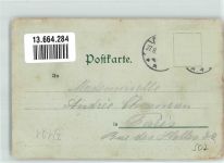 56332 W5401 Hatzenport Gebrauchsspuren Lithographie Mosel Hotel Heidger Burg Eltz