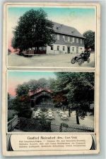 09337 O9270 Hohenstein-Ernstthal - Gasthaus Meinsdorf Gartenwirtschaft