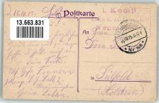 Libau Liepaja 1915 Foto AK Feldpost WK I Nr. 168 Verwaltungsgebäude des Libauer Kriegshafens