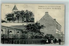 15374 O1278 Dahmsdorf b Müncheberg 1920 - Gasthaus Rehfeld Dorfkirche