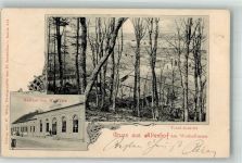 16244 O1301 Altenhof b Eberswalde - Werbellinsee Gasthaus Witte