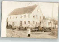 86381 W8908 Billenhausen 1921 Privatfoto AK Käserei Ort handschriftlich