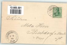 01609 O8401 Spansberg 1903 - Bäckerei Werner Kirche Schule Gasthaus