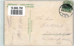 04895 O7901 Bad Liebenwerda Lithographie Hirsch Schützenhaus Gartenwirtschaft Festsaal